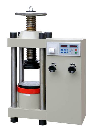 YES-1000型数显式液压压力试验机